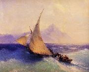 Ivan Aivazovsky Rescue at Sea oil painting artist